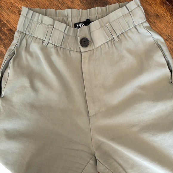 Zara linen blend baggy pants. - Picture 6 of 9